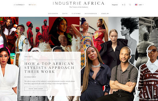 Industrie Africa store preview